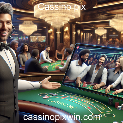 A Experiência Imersiva do Cassino Ao Vivo no Cassino Pix